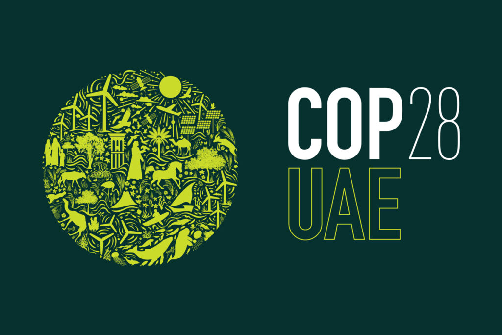 Logo for United Nations COP28 meeting