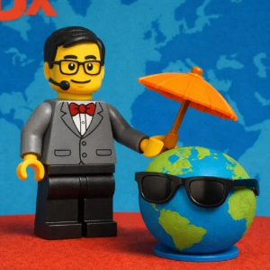 picture of a man represented as Lego minifigure